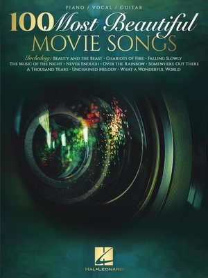 cover image of 100 Most Beautiful Movie Songs Songbook